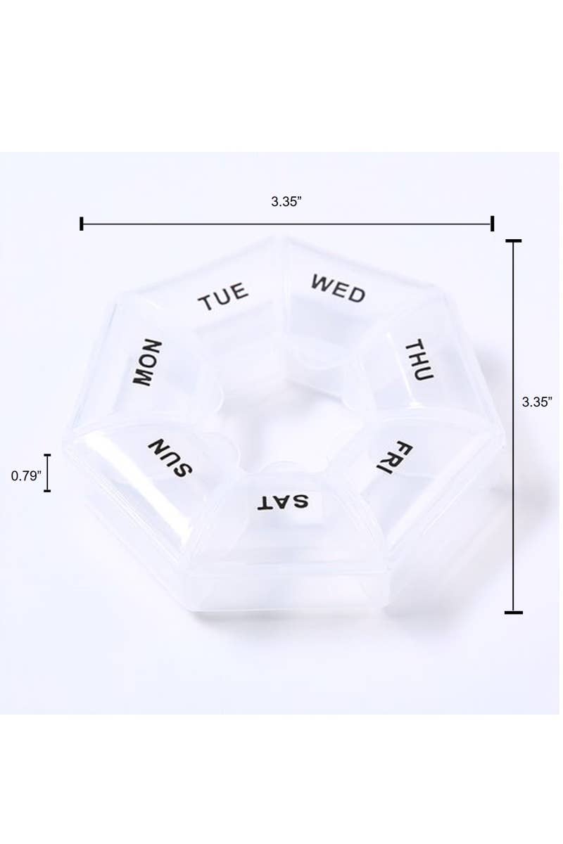 7 Days Travel Med Box