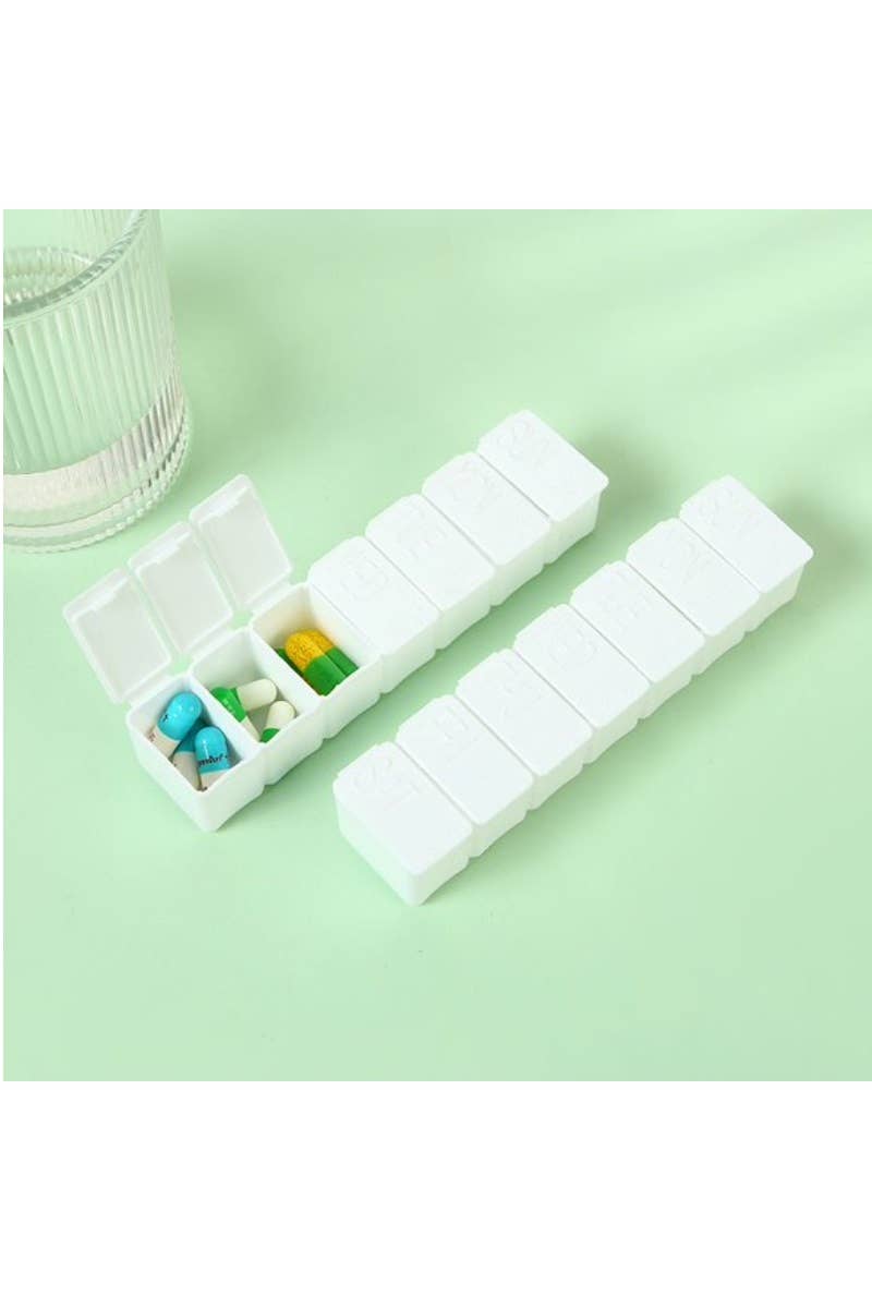 Weekly Travel Pill Organizer