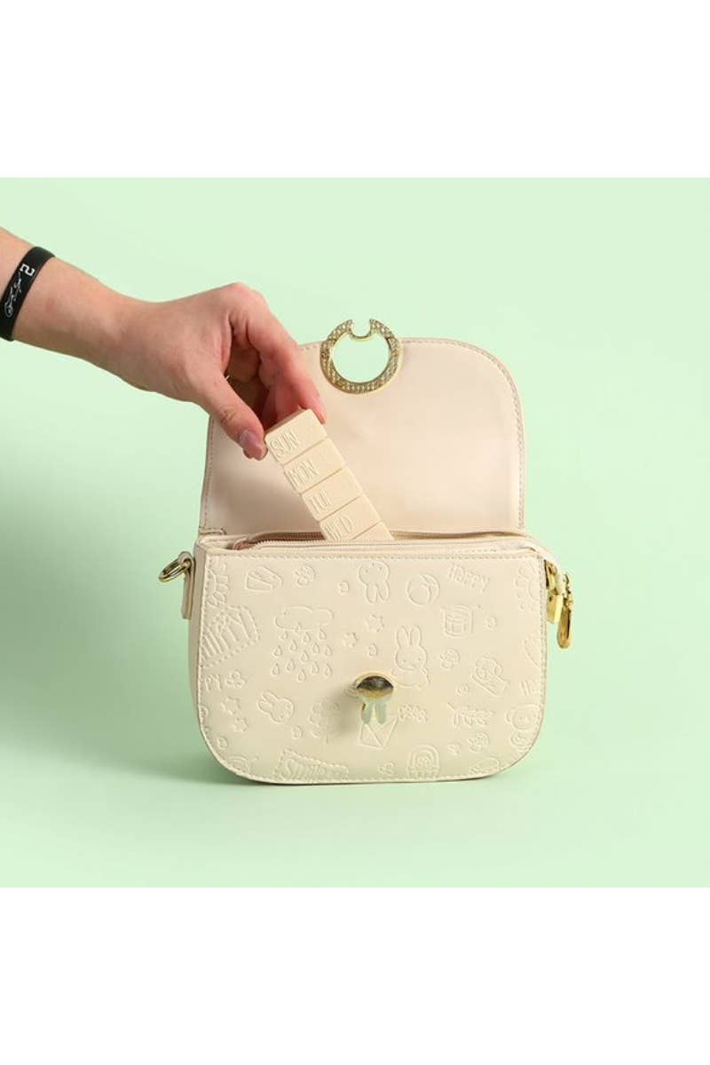 Weekly Travel Pill Organizer