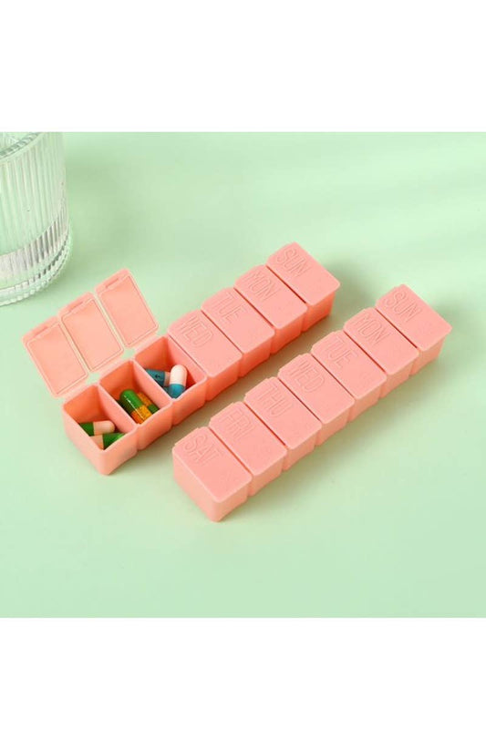 Weekly Travel Pill Organizer
